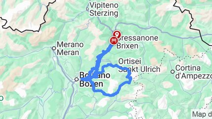 Gröden und Sellajoch Tour Gröden und Sellajoch Tour