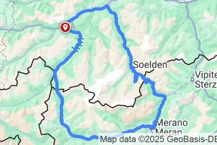 Reschenpass-Meran-Timmelsjoch