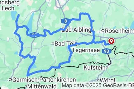 Seenrunde südlich von München Seenrunde südlich von München