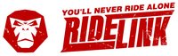 Logo mit Kopfsymbol und Schriftzug You'll Never Ride Alone Rideturk in Rot