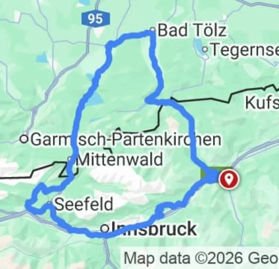4 Hotel Sonnleiten: Bad Tölz, Kesselberg, Kochelsee, Walchensee