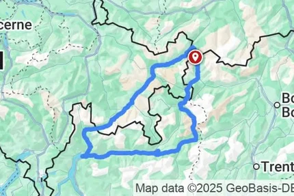 Lake Reschen to Lake Como