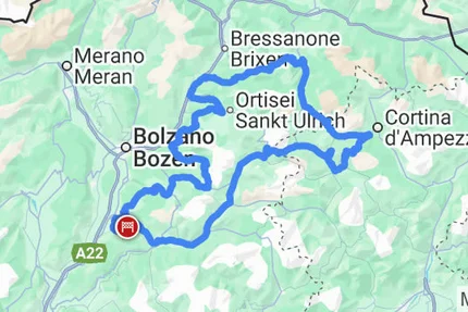 Würzjoch - Dolomieten - Cortina