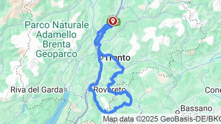 Rovereto-Levico-Tour Rovereto-Levico-Tour