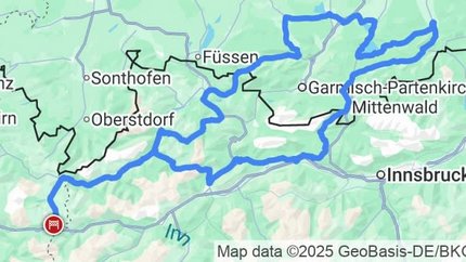 Einmal um die Zugspitze Einmal um die Zugspitze