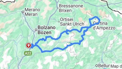 Dolomiten - Ride on the Dolomites