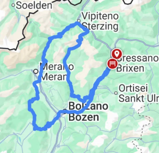 Penserjoch Jaufen Gampenpass