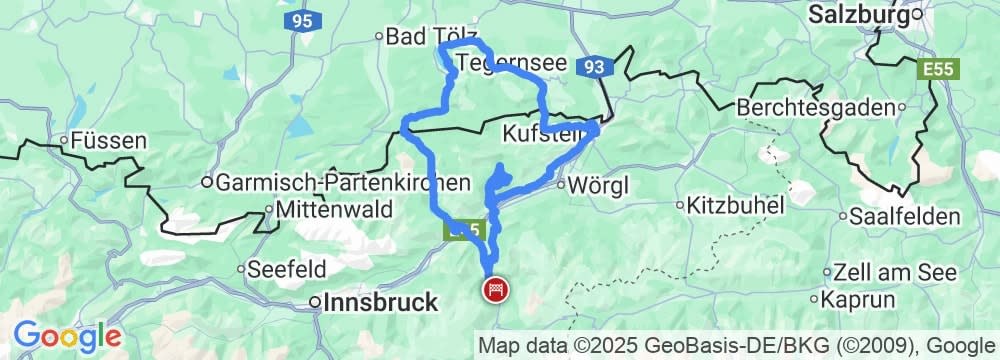 Pinzger 5 - Achensee Tegernsee Brandenberg Kerschbaumer Sattel