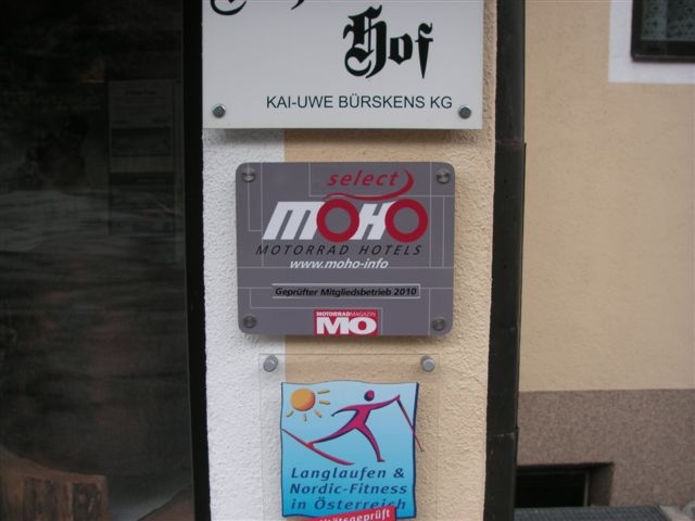 MoHo Türschild 2010